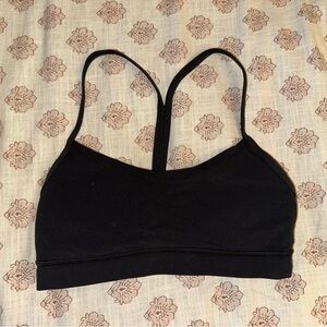 Lululemon Black Y Sports Bra